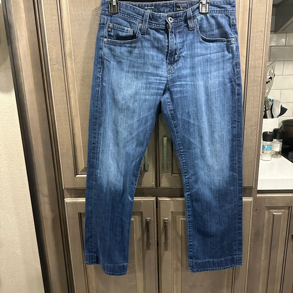 Adriano Goldschmied Men’s jeans, AG Protege Straight Leg Jeans, 32x34 Blue, VGUC